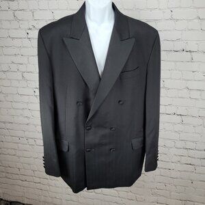Moss Bros Italian Wool Super 120's Limited Edition Double Breasted Tuxedo 42L